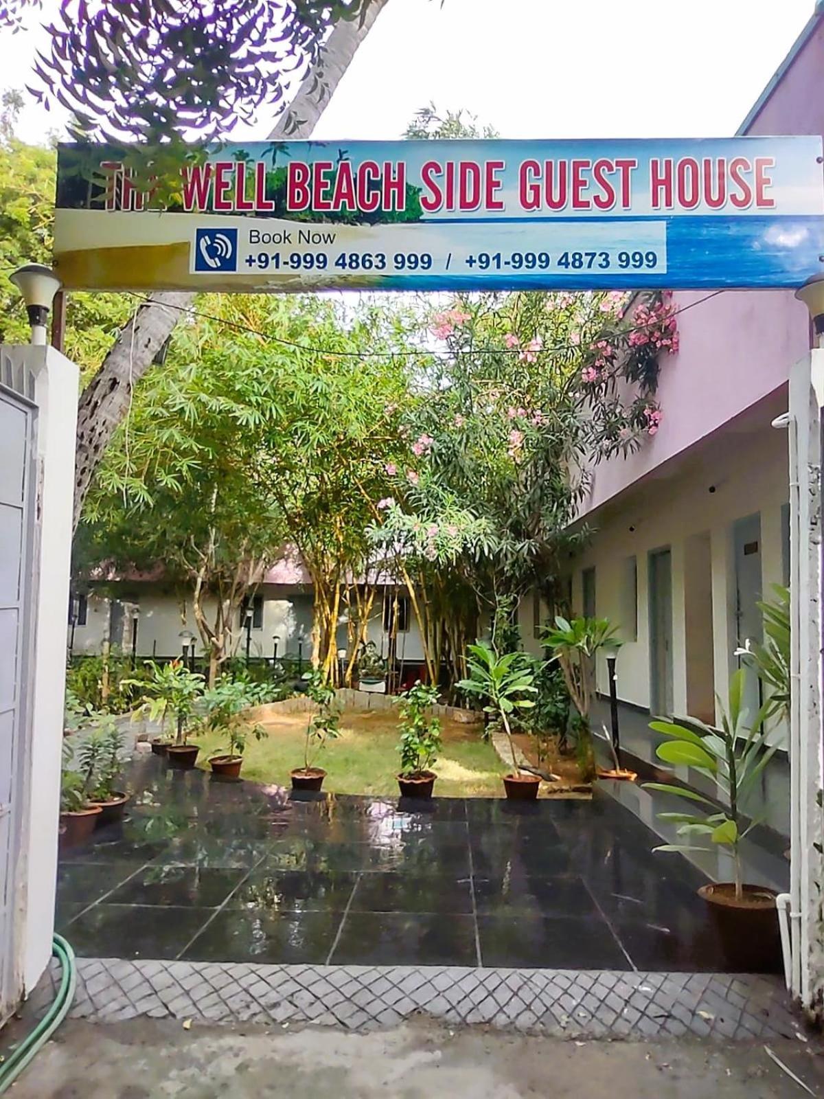 The Well Beach Side Guest House Auroville Exterior photo